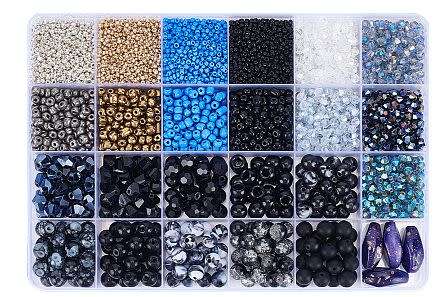 Glass Beads / Seed Beads / Acrylic Beads / Jewelry Making  Kit