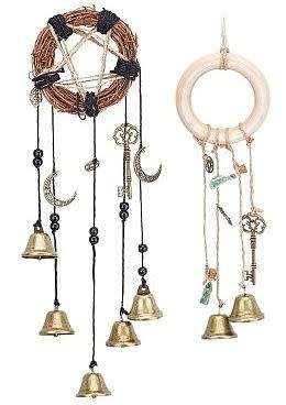 ***DIY*** Wreath Hanging Iron Bells  / Wind Chimes / Making Kit