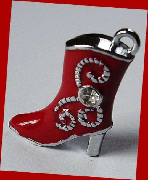 Boot Charm - Red