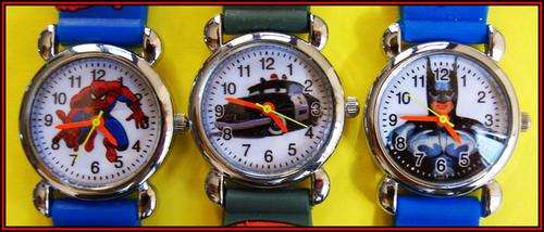 Spiderman, Cars & Batman Kiddies Watches