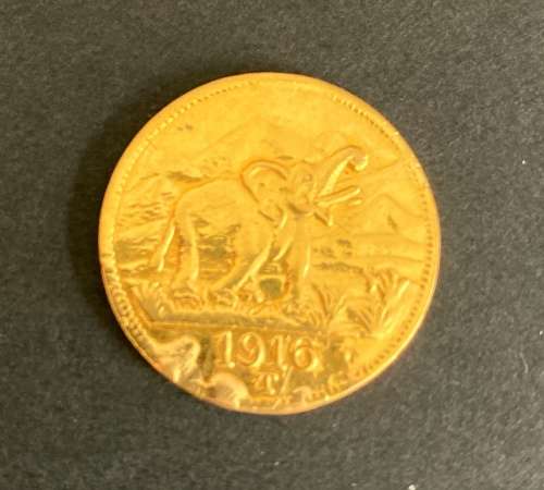 GERMAN EAST AFRICA 1916 - 15 RUPIEN GOLD COIN - EXTREMELY FINE CONDITION - VERY RARE!! - R45,000++