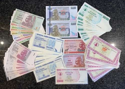 Zimbabwe Banknotes Collection - All in Superb UNC condition 1994 to 2008