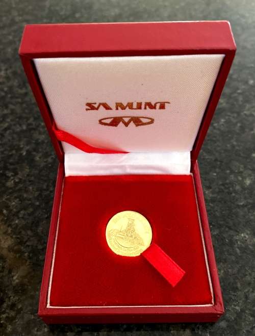 Proof 1/10oz Gold Medallion - Limited edition - The Gold society