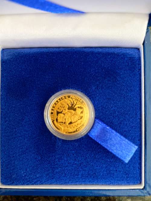 Proof 1/10oz Gold 1994 Protea Conservation coin