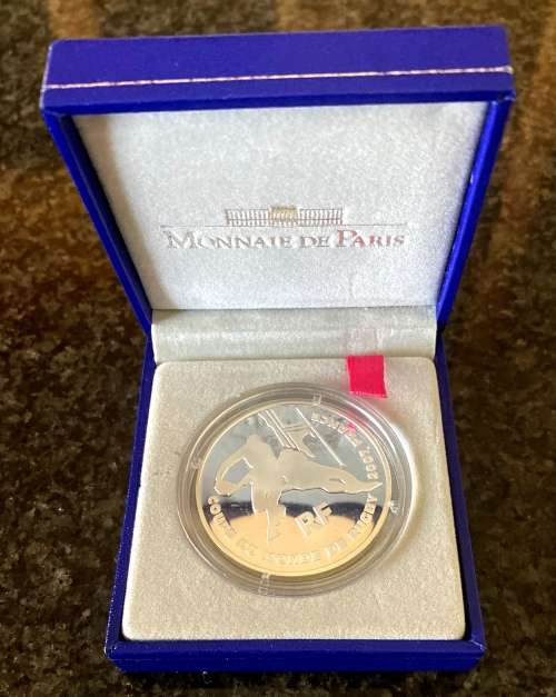 2007 Rugby World Cup Silver Proof 11/2 Face value - 22,2g silver