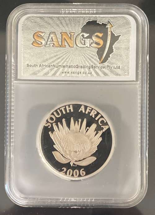 2006 Tutu R1 Silver Proof - Graded PF 67