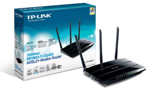 TP-Link TD-W8970 Wireless N Gigabit ADSL2+ Modem Router (Without box)