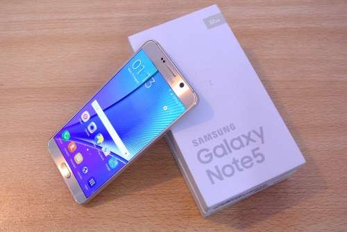 SAMSUNG GALAXY NOTE 5 (Gold platinum)
