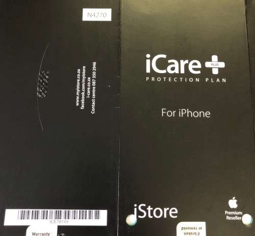 Apple iPhone 7 128GB Black - With iCare Plus Protection Plan