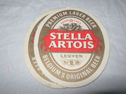 BAR COASTERS - MIX OF BRANDED COASTERS