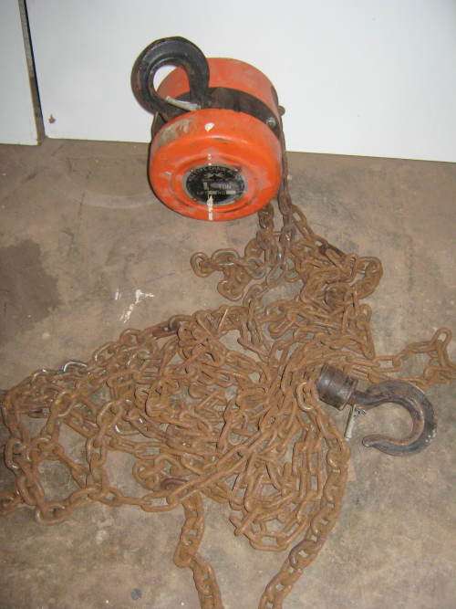 CHAIN BLOCK 1TON block and tackle