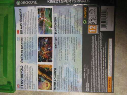KINECT SENSOR FOR XBOX ONE & KINECT SPORT RIVALS GAME