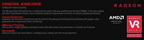 MSI Radeon RX 570 Armor 8GB OC Edition