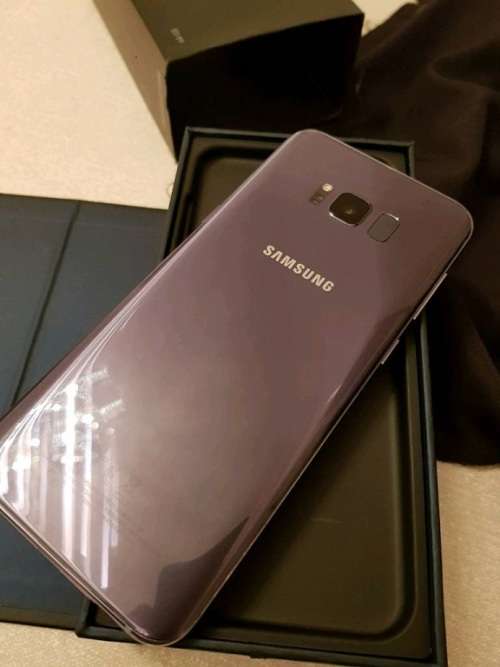 Samsung Galaxy S8 Plus 64gb orchid grey with box and all accessories