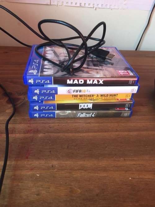 Sony Playstation 4 Pro 1tb console plus games for sale