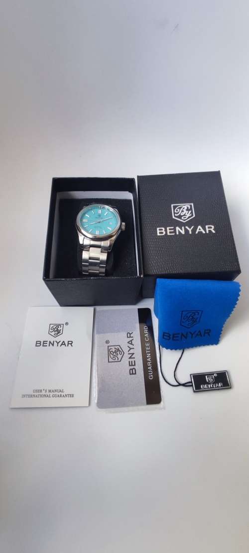 Benyar BY-5158M Tiffany blue dial .