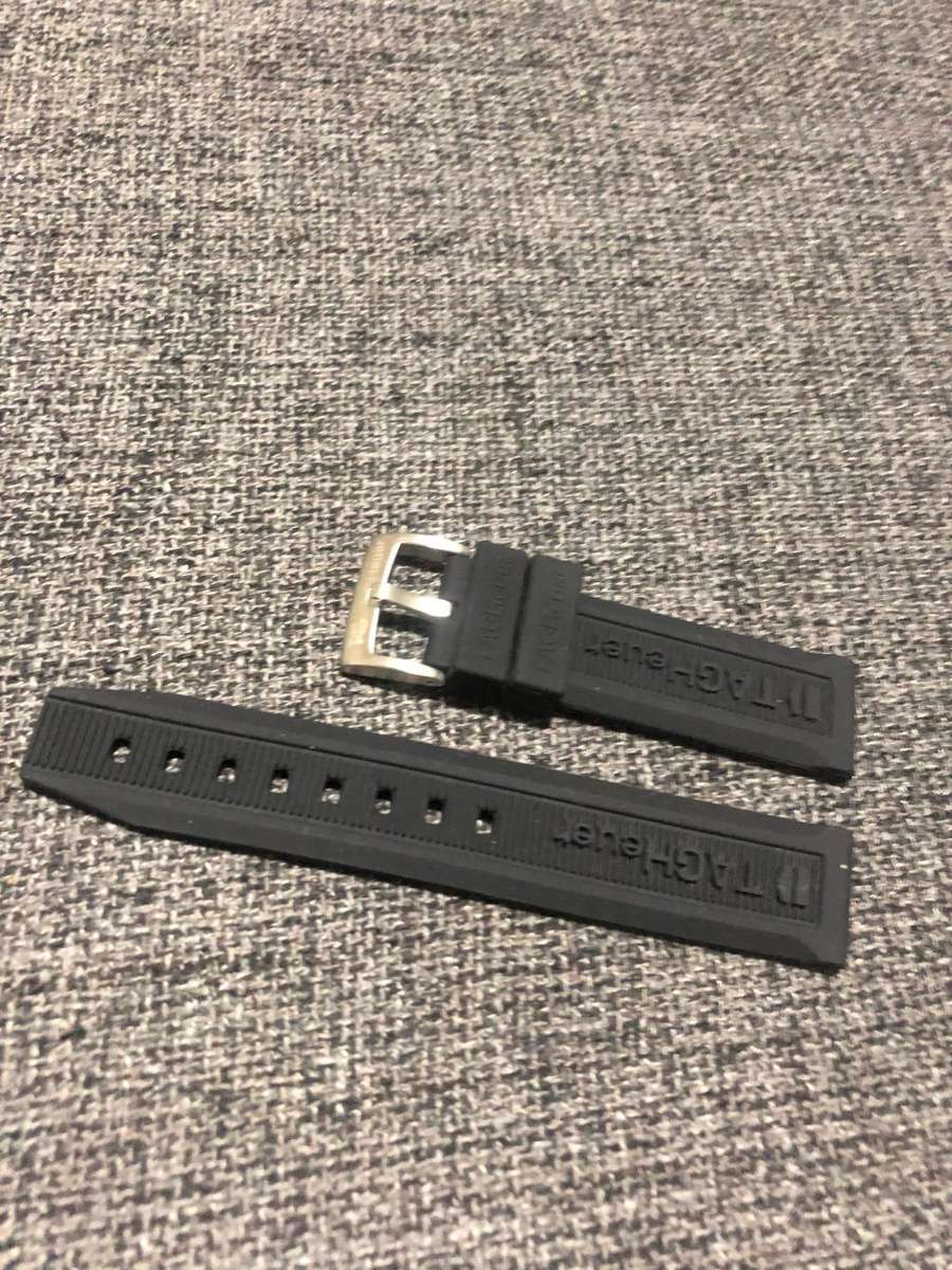 Tag Black Aquaracer / Formula1 20mm watch straps
