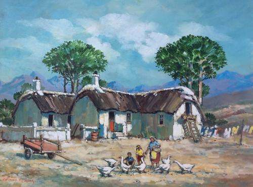 jonnie de kock...LARGER OIL....R1 NO RESERVE.... ,,!!!!!!