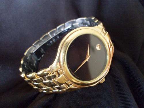 MOVADO Museum Gold Plated  (Mens watch)