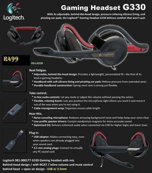 Logitech Gaming Headset G330
