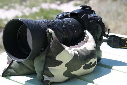 Lenzz-Rezzt Camera Beanbag