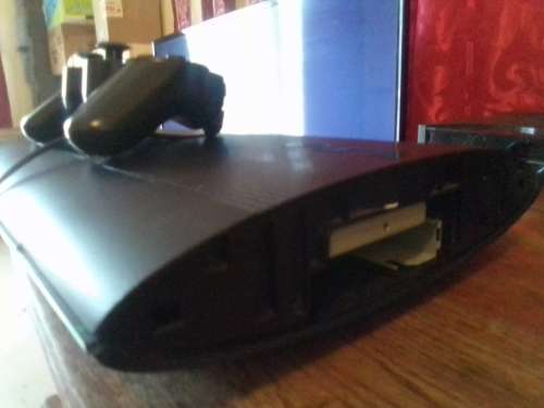 Ps3 super spin 12gb bundle *minor fault*
