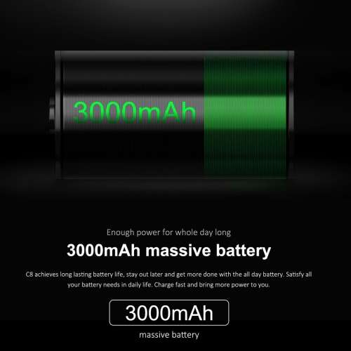 OUKITEL C8, 2GB+16GB Fingerprint Identification, 5.5 inch Android 7.0 MTK6850A Quad Core