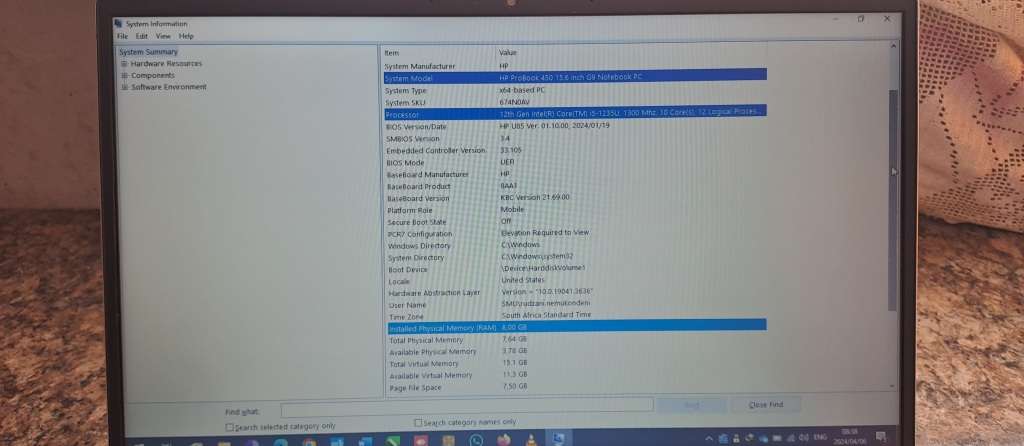 HP ProBook 450 15.6 inch G9 Notebook PC