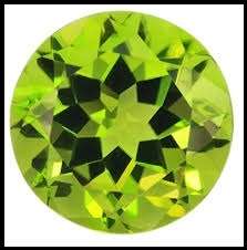 BEAUTIFUL ROUND CUT NATURAL PERIDOT - R1 NO RESERVE AUCTION!
