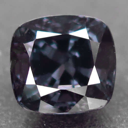 2.50ct Fabulous Gem! 100% Natural Titanium Blue Unheated Spinel And 75 Pieces of 1mm Spinel