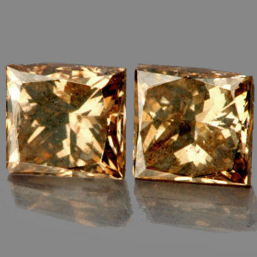 UNTREATED VVS 0.15CT/2PCS NATURAL CHAMPAGNE DIAMOND