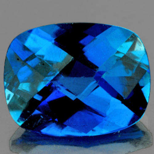 1.49CT 8x6mm NATURAL BLUE LONDON TOPAZ