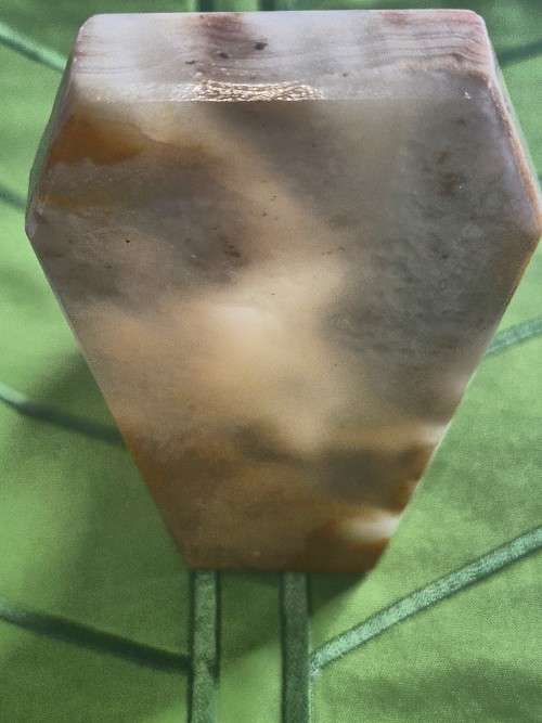 Vintage Sombrero Marble Alabaster Stone Ashtray