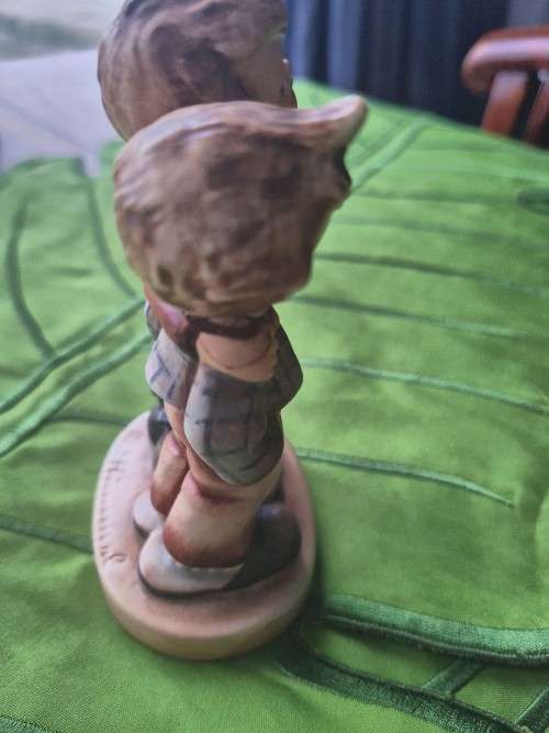 Hummel Figurine 123 labeled Germany Stamped W Goebel Signature