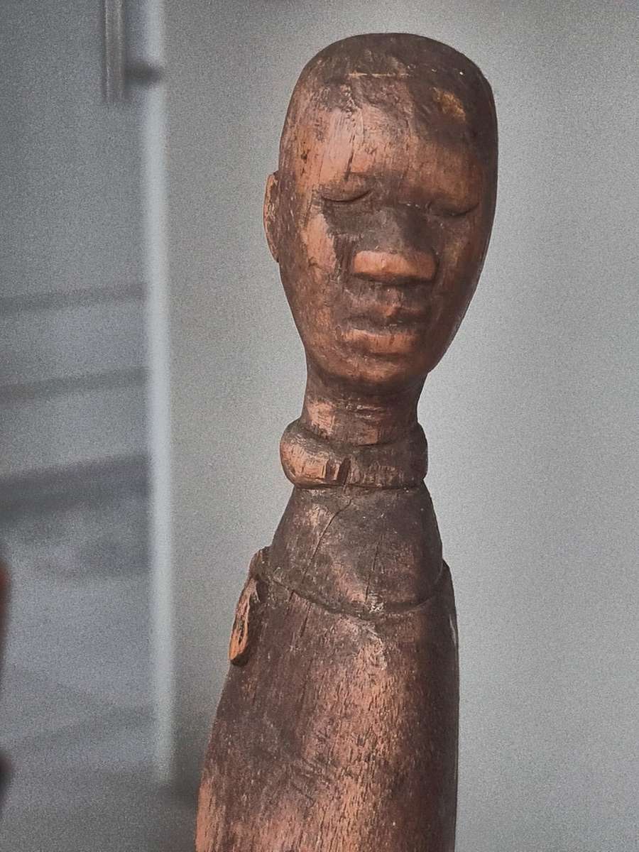 Set of African Wood Figures