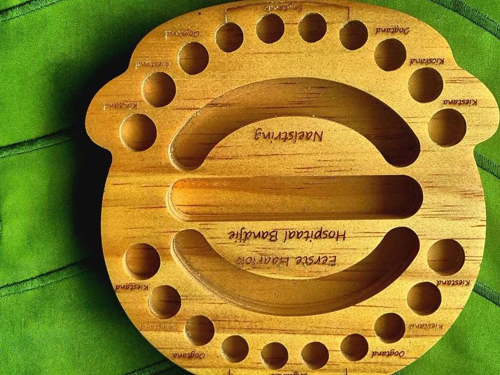 Wooden Baby Tooth Keepsake Box Customize Personalized Baby Teeth Storage Organizer First Lost Milk T