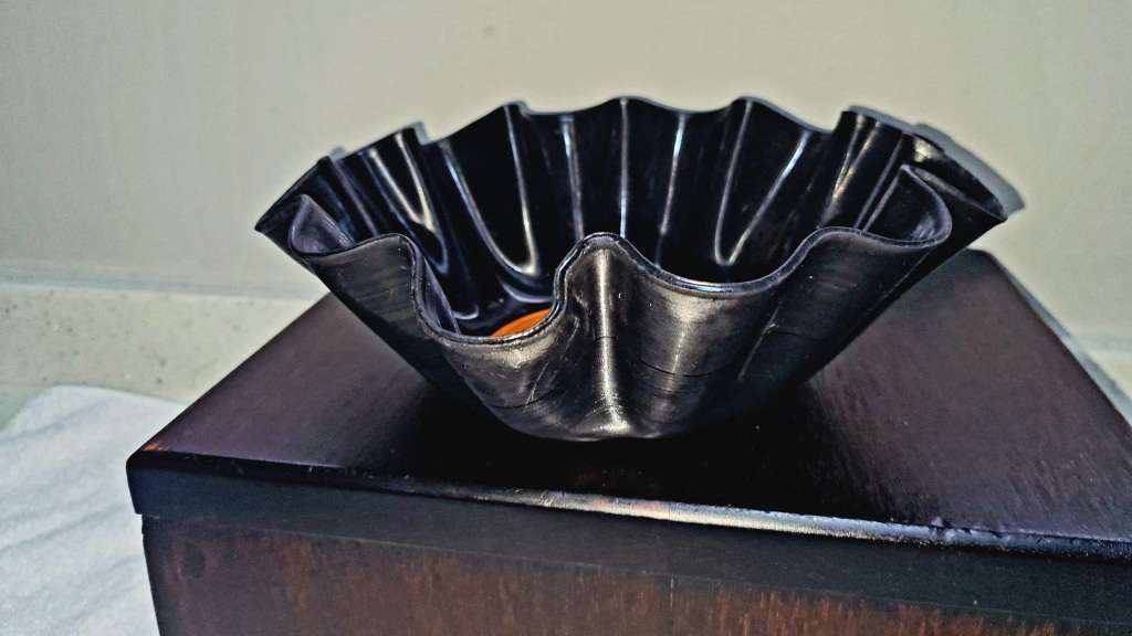 Set of 3Record Bowls - Recycled Vinyl LPs