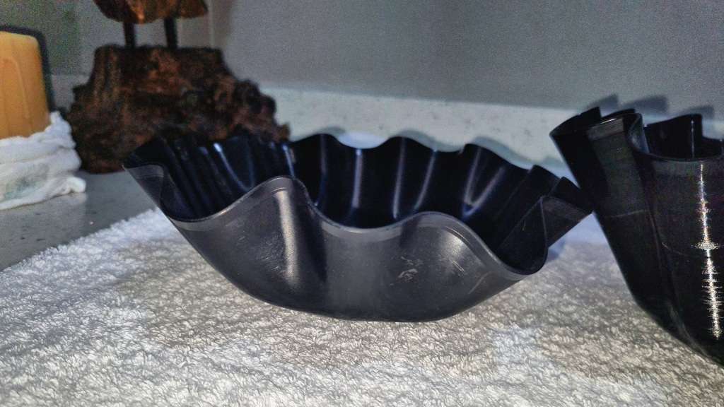 Set of 3Record Bowls - Recycled Vinyl LPs