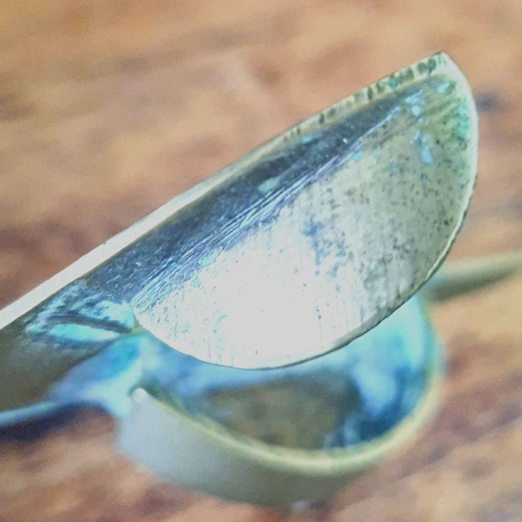 Rare brass candle wick scissors snuffers