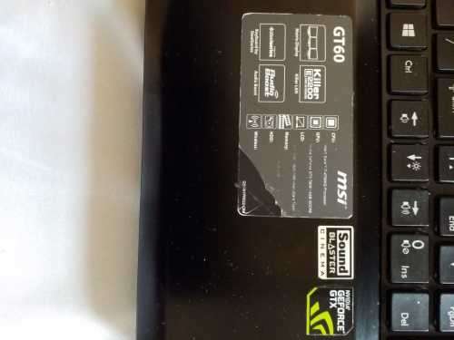 MSI Gaming laptop 17.3 inch Intel Core i7