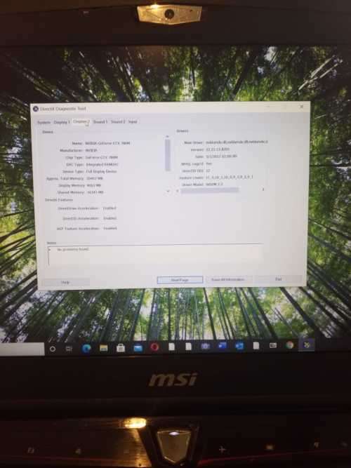 MSI Gaming laptop 17.3 inch Intel Core i7