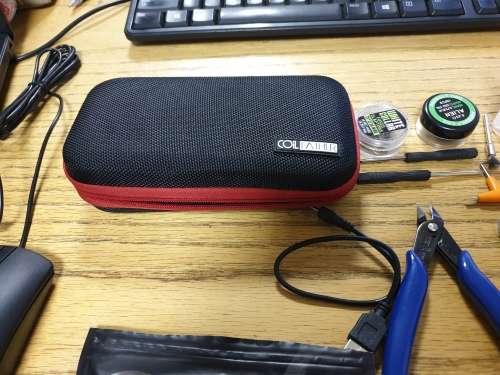 Vape: Vapor Storm 200W Mod, blue camo