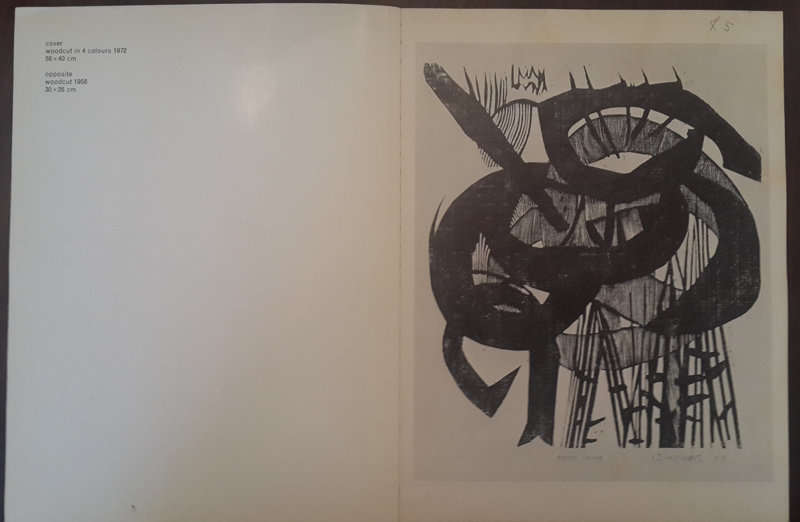 Cecil Skotnes Retrospective 1956 to 1972, Art Museum Pretoria March April 1972