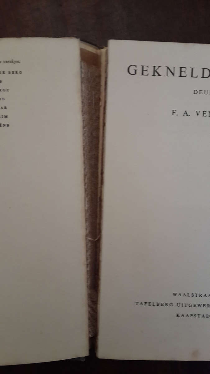 Geknelde Land  (F A Venter)