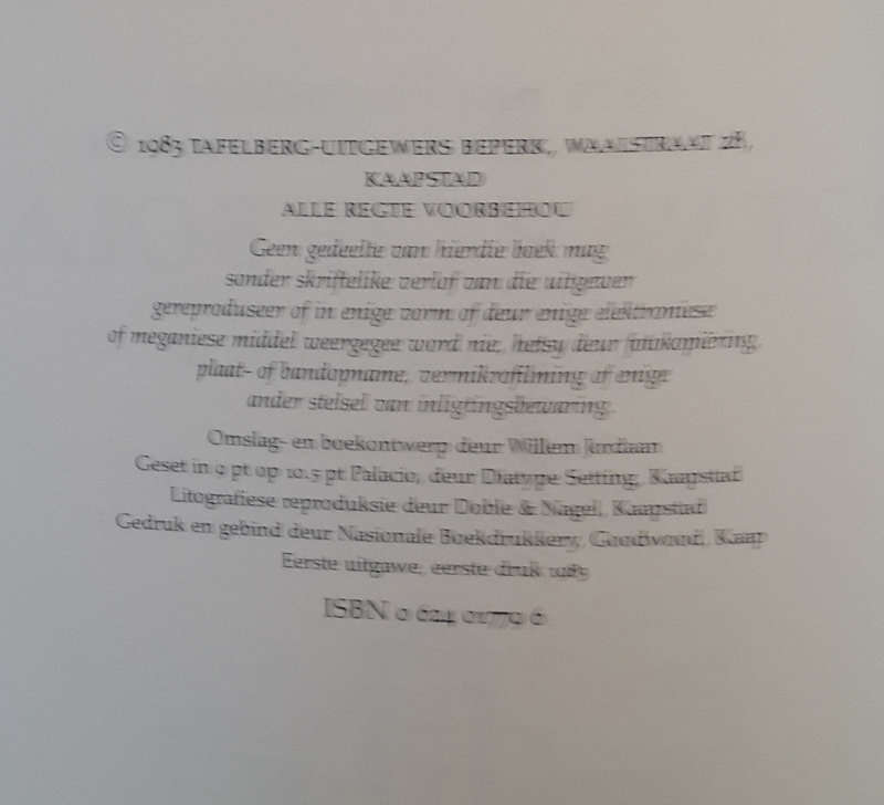 Deel een van Hart van die Boland: Die Nederlandse Komponent  (Hannes Meiring en Ters van Huyssteen)