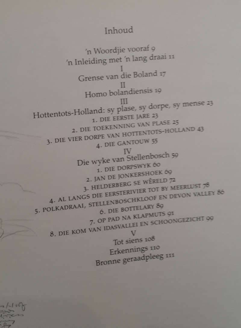 Deel een van Hart van die Boland: Die Nederlandse Komponent  (Hannes Meiring en Ters van Huyssteen)