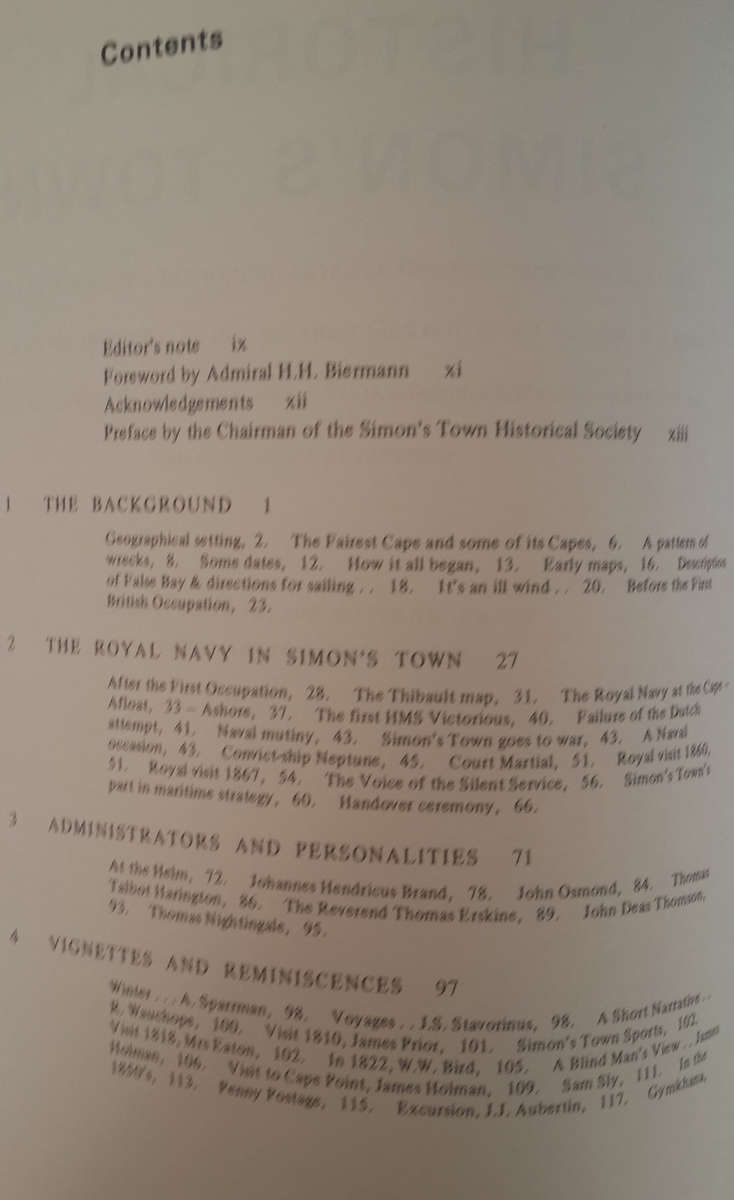 Historical Simon's Town - Vignettes, reminiscences and illustrations of the harbour and community...