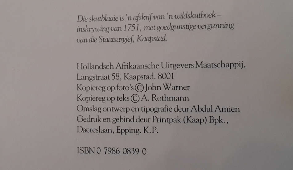 Overberg (Anna Rothmann and John Warner)