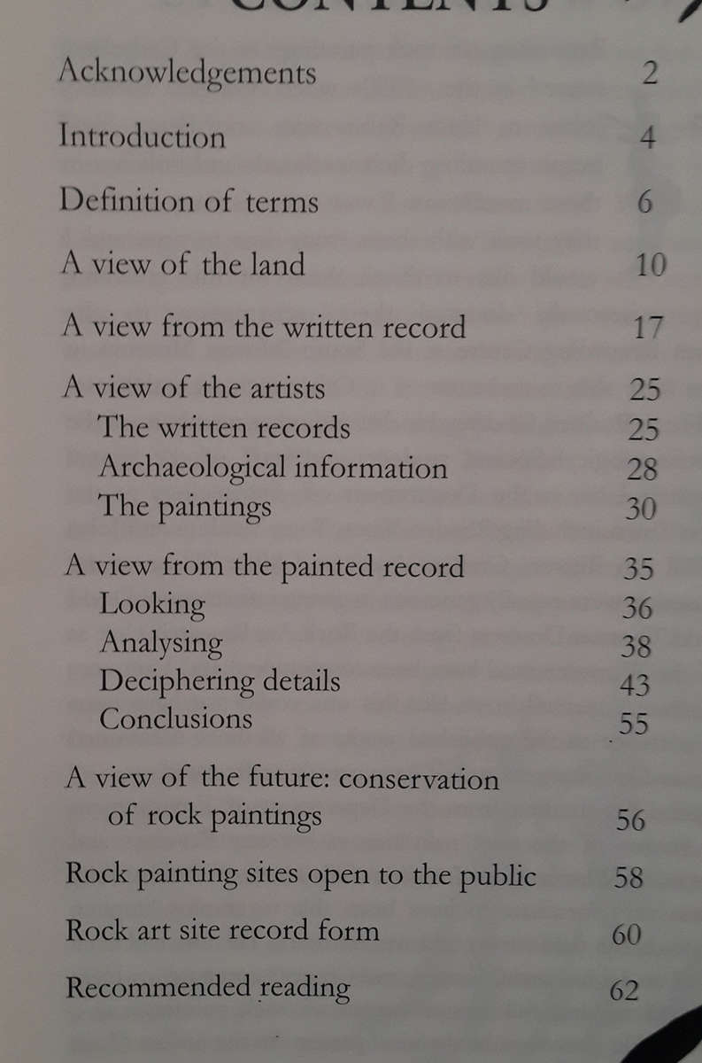 Some views on rock paintings in the Cederberg (Janette Deacon)