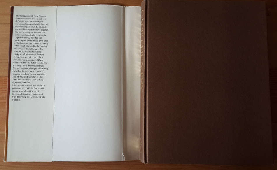 Cape country furniture: A pictorial survey of regional styles, materials, and techniques in the Cape